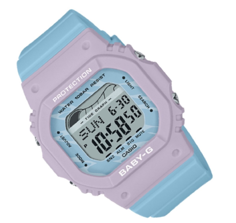 Casio Baby-g BLX-565-2DR Digital Rubber Strap Watch For Women