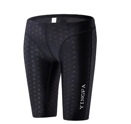 YINGFA FINA Approved Men Professional Swimming Jammer Boys Swim Trunks Sharkskin Mens Training Swimwear Competitive Racing Swimsuits