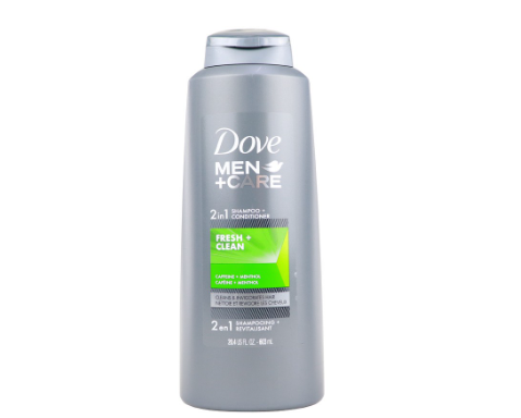 Dove Men+Care Fresh And Clean 2-in-1 Shampoo and Conditioner 603ml