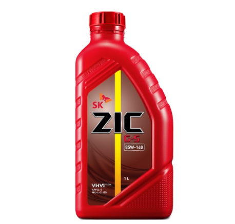 SK ZIC G-5 85W-140 1 Liter Group 2 GL5 Heavy-duty Gear Oil