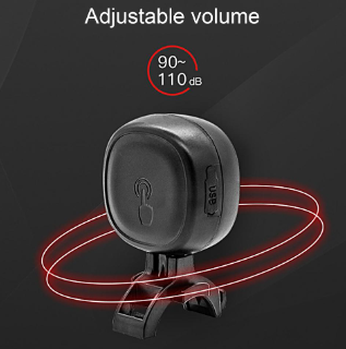 Bike Bells Loud Electric Horns Bicycle Touch Bell High Sensitive Bike Waterproof Adjustable Decibel Horn Rechargeable Usb Bike Accessories