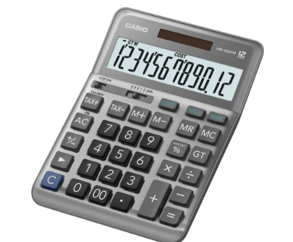 Casio Dm1200fm Desktop Calculator