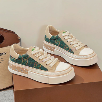 Women's Shoes Summer New All-Match Flat Casual Canvas Shoes Breathable Non-Slip Single add 1size