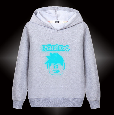 Roblox Coat boy Luminous Jacket Casual Hoodie Sports Cotton Boys Outerwear Kids Autumn Sweatshirt