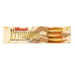 Hansel Premium hokkaido Style  White Cheese Cream Filled Biscuits 124.6g