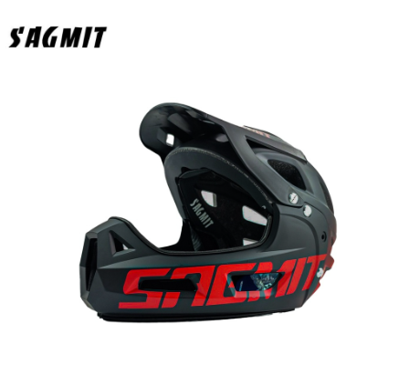 SAGMIT RSPRO Full Face Cycling Helmet w/ Detachable Chin Guard Mountain Bike MTB Safety HELMET