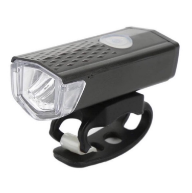 300LM FY-057 Cycling Bicycle Front Light Bike LED Lamp USB Rechargeable