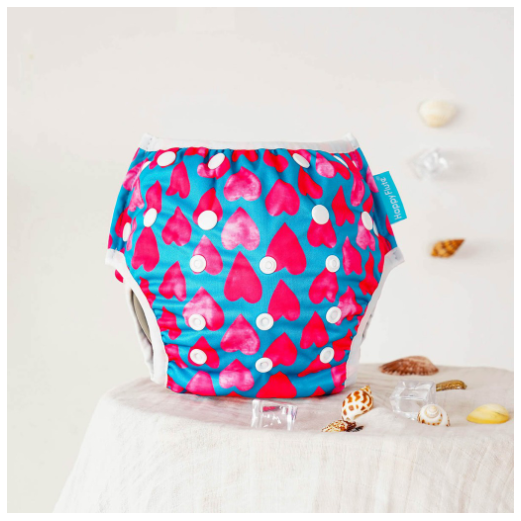 HappyFlute New Print Breathable Mesh Fabric Adjustable Pool Pant Swimming Pool Diaper Cover Reusable Washable Summer Baby c2