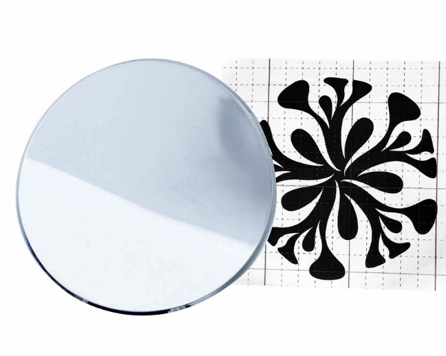Auto Clover Fuel Cover Molding 1PC