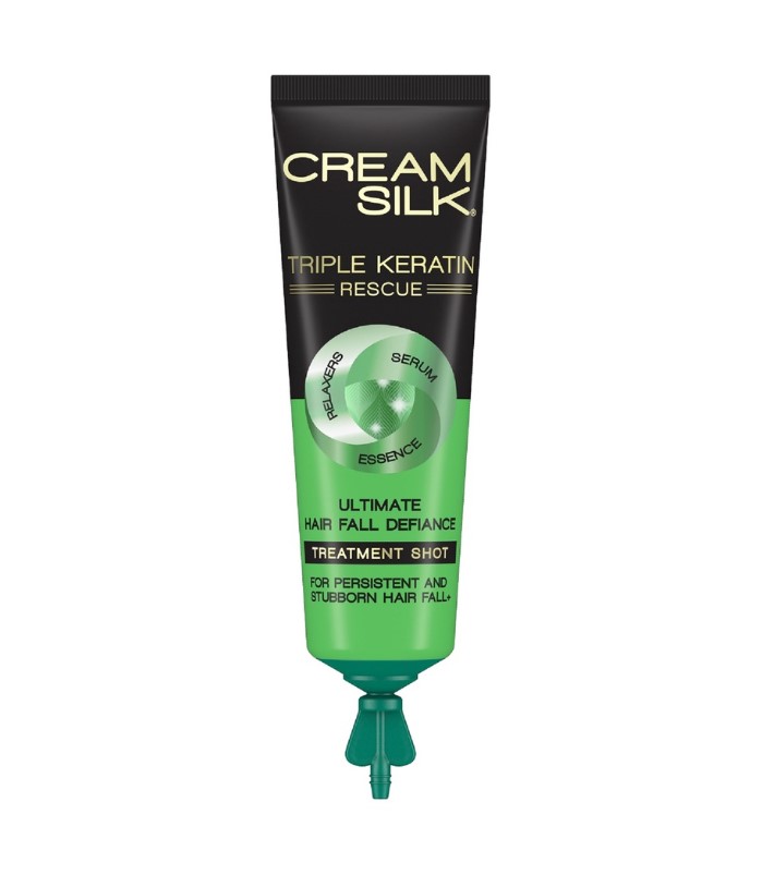 Cream Silk Triple Keratin Rescue Hair Fall Defiance Treatment Shot 12ML