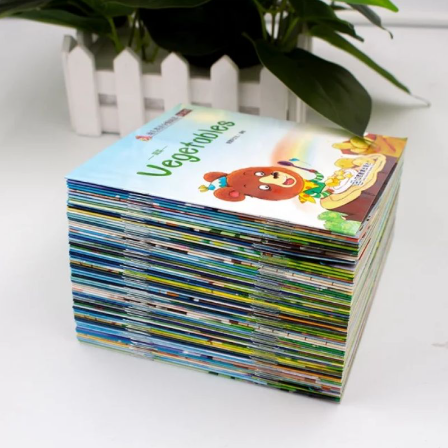 Books with Simple Stories and Beautiful Illustrations Vocabulary Learning Books for Baby and Kids