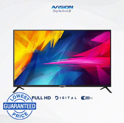 Avision 43 inch Digital FHD LED TV w/ Built-in ISDB-T Receiver & Free Wall Bracket 43K802D