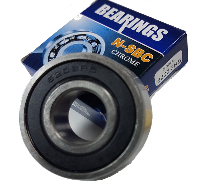N-SBC Ball Bearing 6203 Two-Sides Rubber Seal