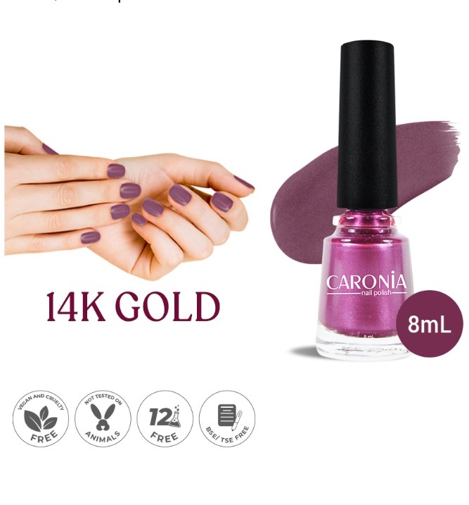 Caronia Nail Polish 14k Gold 8ml