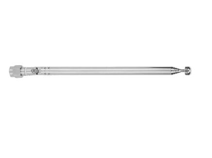 Xguli Telescopic Antenna SMA Male Connector Silver Alloy for LimeSDR Radio Communication 40MHz-6G