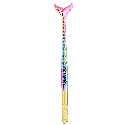 Professional Mermaid Manual Tattoo Pen Machine Permanent Makeup Eyebrow Hand Tool 3D Eyebrow Tattoo Tool Supply