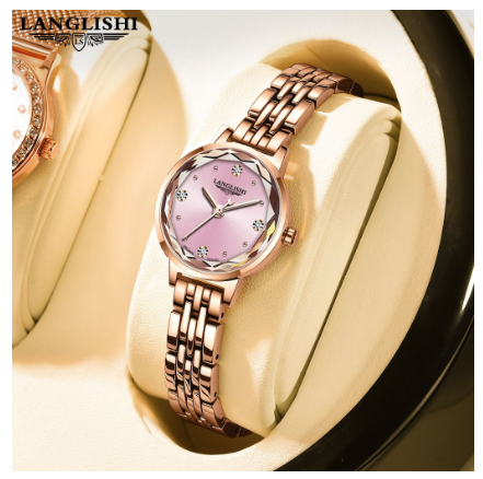 POEDAGAR authentic watch for women sale original waterproof 2023 elegant korean style stainless steel quartz  Watch PINK