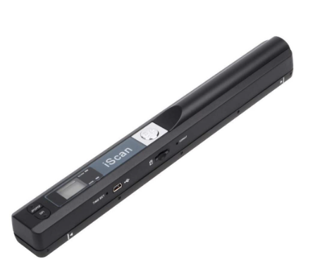 Portable Scanner iScan 900 DPI A4 Document Scanner Handheld for Business, Photo, Picture, Receipts