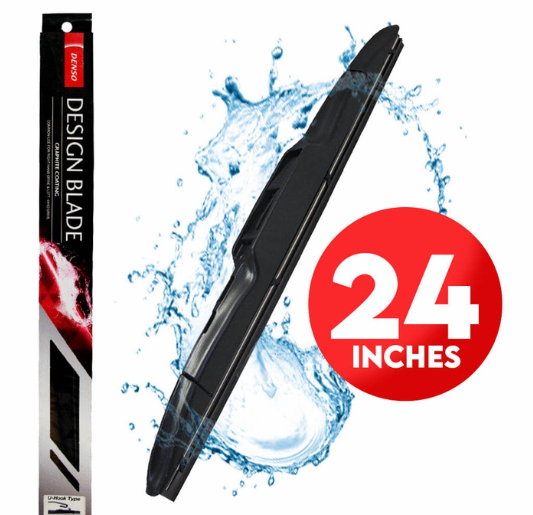 Denso Graphite Coating Wiper Blade U-Hook Type DDS-024L 24' ' / 600mm For BMW, Chery, Chevrolet