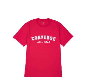 Converse All Star Gender Free Unisex Tee - Red