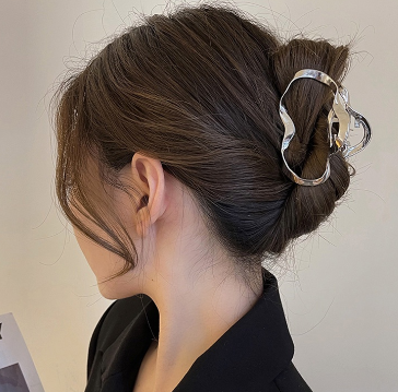 Round Metal Shape Hair Clip Hair Clips Hair Pin Hair Extension Clamp Hair Accessory
