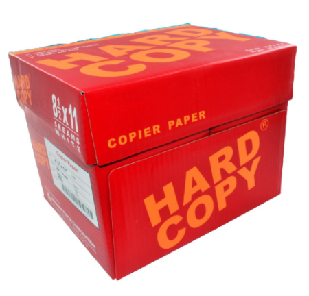 Hard Copy Bond Paper 70gsm SHORT 8.5 x11 (500pcs Per Ream)
