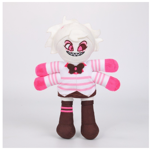 Hazbin Hotel Plush Helluva Boss Vaggie Alastor The Circus Fat Nuggets Dolls & Stuffed Toys Kid Gift Home Decor Toys for Boys Girls M10