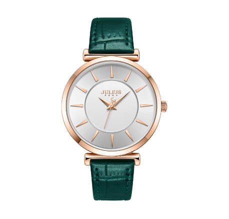 JULIUS New Waterproof Steel Band Ladies Watch JA-1376 3