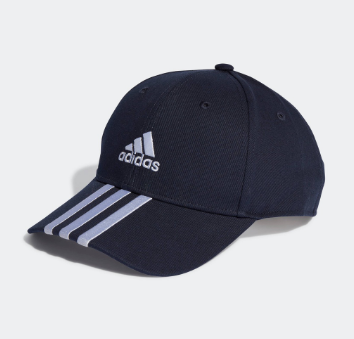 Adidas Lifestyle 3-Stripes Cotton Twill Baseball Cap Unisex Blue II3510