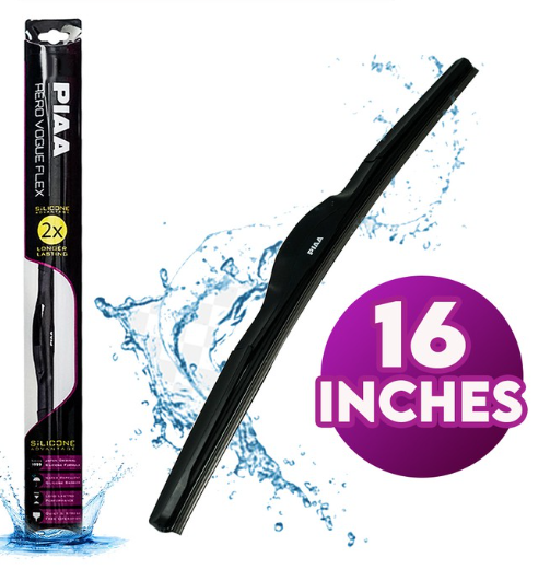 PIAA Wiper Blade Aero Vogue Flex Silicone Advantage 2x Longer Lasting Performance