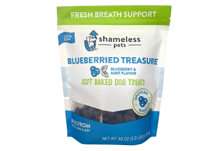 Shameless Pets Blueberried Treasure Soft Baked Dog Treats 1.3kg