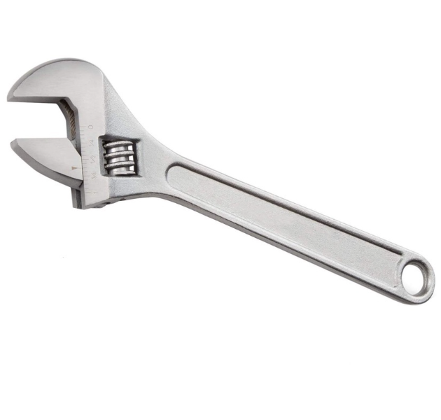 Standard Chrome Adjustable Wrench High Quality Hardware Tools (SD6041-6042) 10 Inches