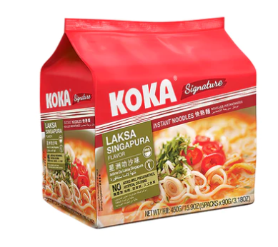 KoKa Signature Laksa Singapura (5-pack multipack) 450g