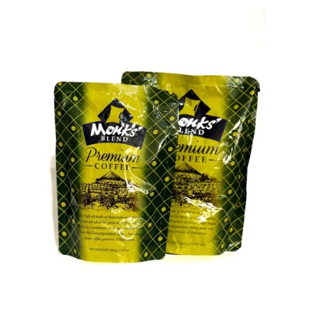 Monk's Blend Premium Arabica-Robusta Ground or Whole Bean Coffee