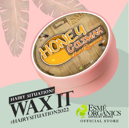 Esmè Organics Honey “Kneadable” & “Hard-grade consistency” Hair Removal Wax
