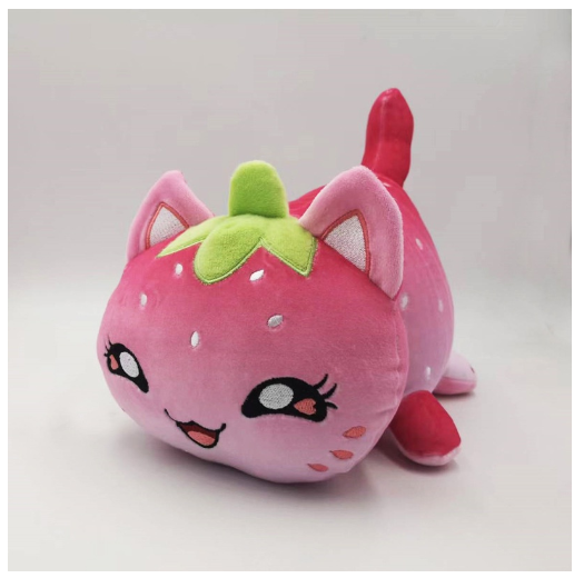 Aphmau Cat Stuffed Toys Animal Hamburg Angel rainbow French Fries Donuts Cats Plushie Plush Doll For Girls Pillow Home Decor  D12