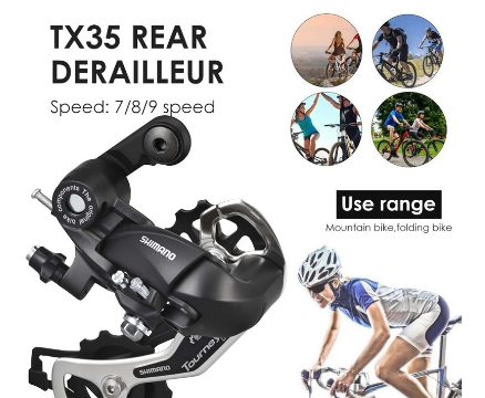 BIKE RD TX35 5/6 /7/8 Speed MTB Rear Mech Derailleur 1Pcs Direct Mount Bike parts