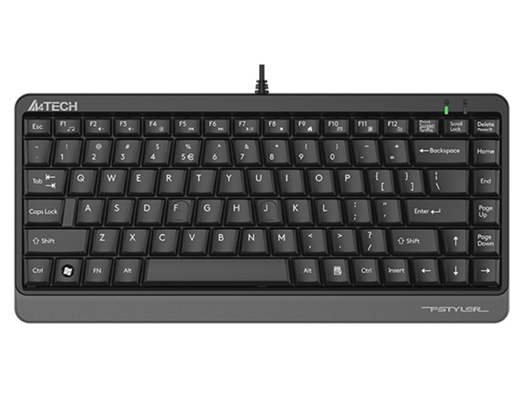 A4Tech Fstyler FKS11 Compact Mini Wired Keyboard (FKS11)