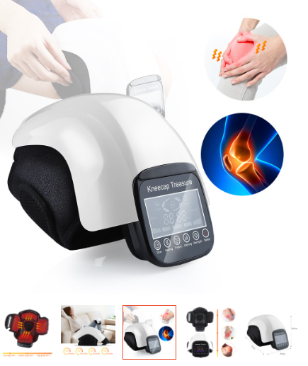 Hailicare Knee Massager Joint Electric Infrared Heating Physiotherapy Massage Vibration Pain Relief Rehabilitation Equipment Care Tool