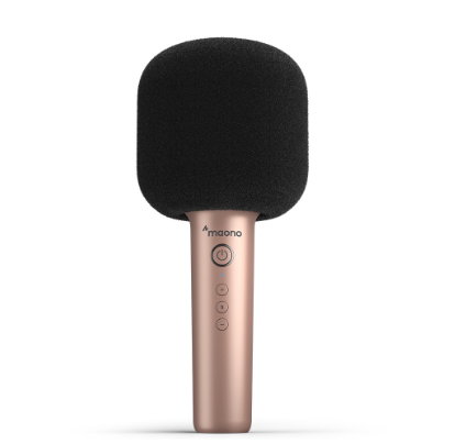 Maono MKP100-G Karaoke Microphone Wireless Bluetooth Microphone Karaoke Speaker Handheld Karaoke Microphone