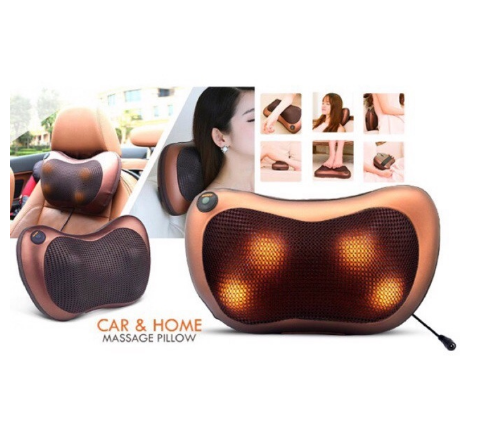 Multifunctional Car And Home Pillow Massager Machine for Body Neck Back Massage