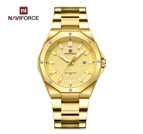 Naviforce 9200 Men Watch Top Luxury Brand Fashion Casual Business Full Steel Waterproof Watches 002