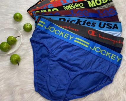 Underpants Men's Plain Brief 1pcs/pack Mixed Brand