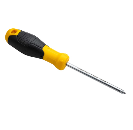 Deli 1 Pc Philips Screwdriver Rubber-Plastic Bi-Material Handle PH2x100mm EDL636100