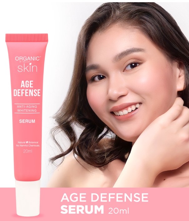 Organic Skin Japan Age Defense Anti-Aging Whitening Serum 20ml