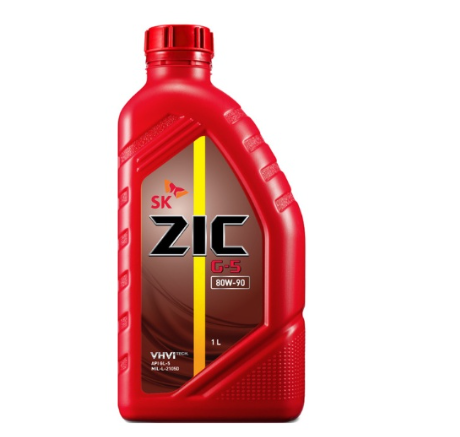 SK ZIC G-5 80W-90 Group 2 GL 5 Automotive Gear Oil 1L