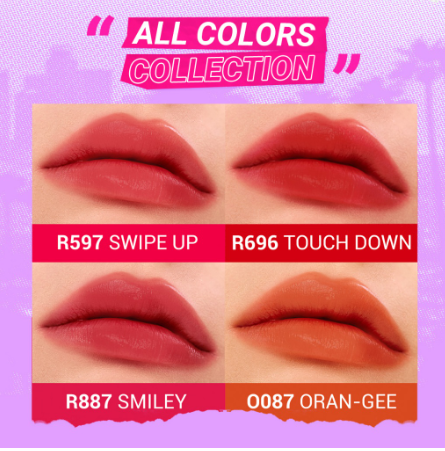 DAZZLE ME Ink-Licious Liptint - Long Lasting Smudge Proof Liptint Lip and Cheek Tint Lip Stain