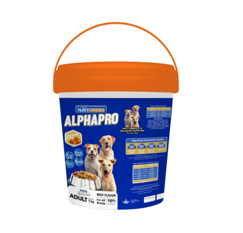 ALPHAPRO Regular Bites Adult Beef 5kg