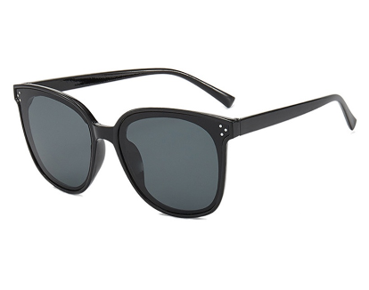 LUSEEN Korean Retro Oval Frame Sunglasses Women and Man Eyewear AG1133