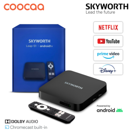 SKYWORTH 4K Ultra HD Android Box Leap-S1